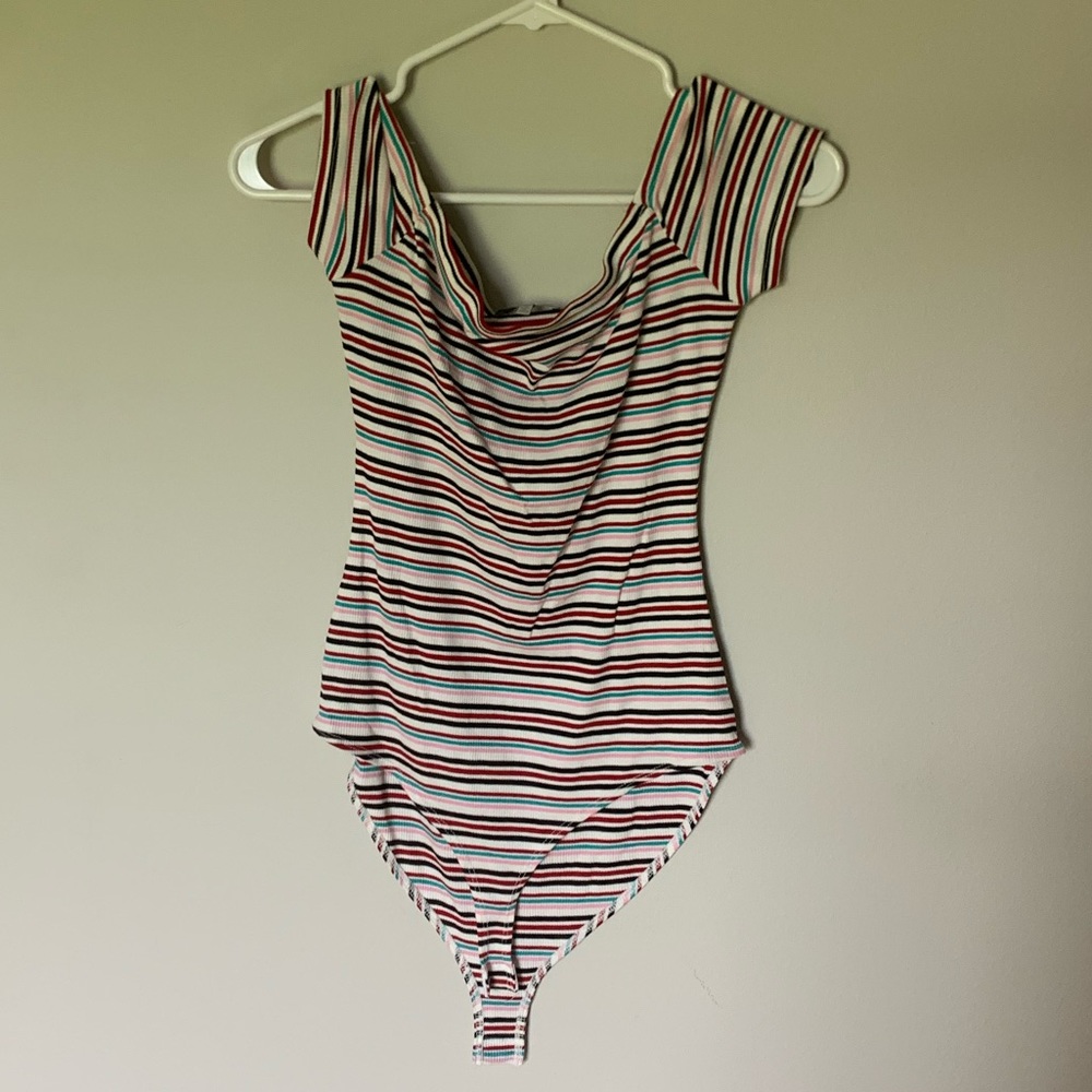 off the shoulder body suit